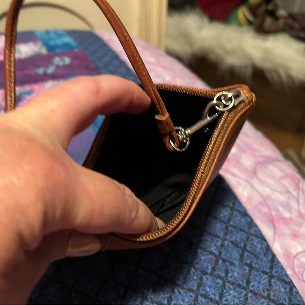 Fossil Brown Leather Wristlet - Picture 4 of 4
